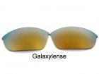 Galaxy Replacement Lenses For Oakley Half Jacket 2.0 Gold Color Polarized